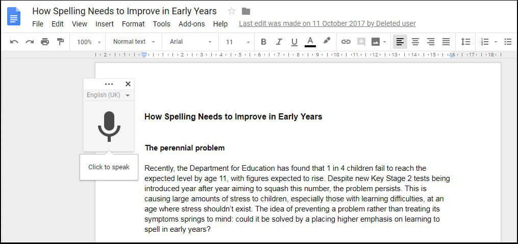 speech to text - Google