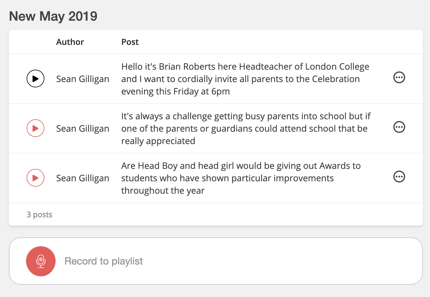 podcast playlists - free hosting
